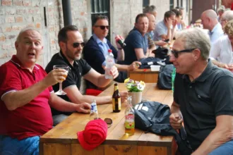 Nagenieten in de SolexBar