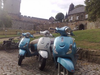 scooter rijden in Bad Bentheim