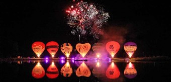 twente ballooning nightglow