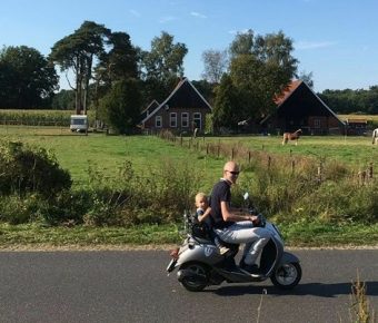 Kinderzitje scooter