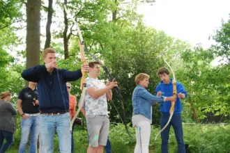 Boogschieten met beer & bites