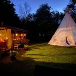 Twente Tipi in Mander veranda