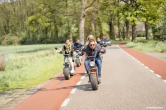 Chopper rijden in Ootmarsum