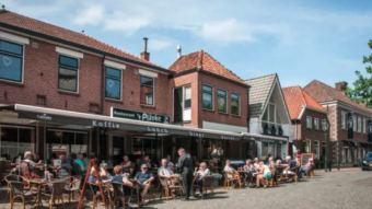 Restaurant 't Pläske Ootmarsum omgeving terras hotel in de lutte