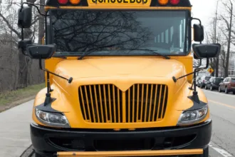 Vervoer per Amerikaanse schoolbus
