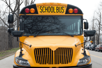Vervoer per Amerikaanse schoolbus