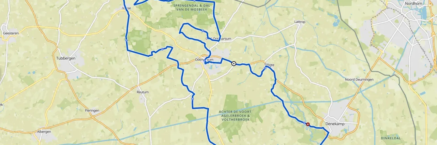 R05 – Ootmarsum, Vasse en Mander route (51km)