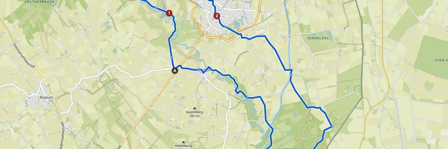 R55 – Denekamp Lutterzand route (25km)