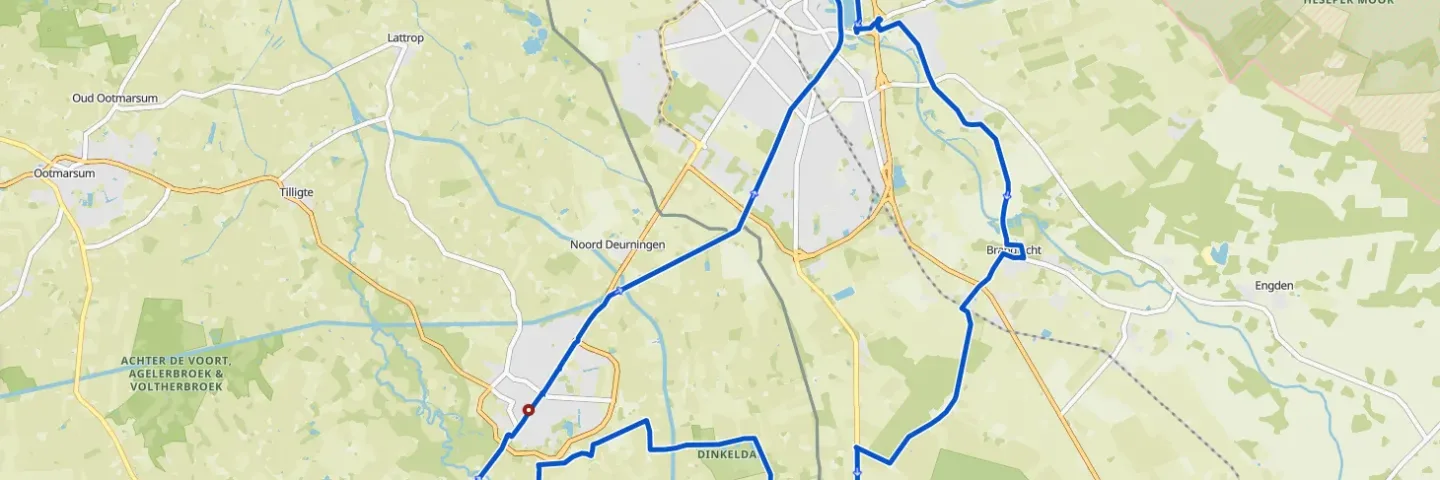 R22 – Nordhorn, Tierpark & Pier99 (lang, 45km)