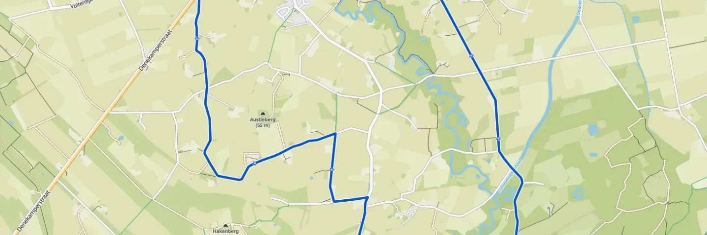 R76 – Lutterzand route (13km)