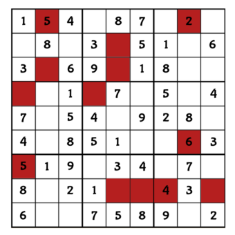 Sudoku Escape het Landgoed - ROOD (2)