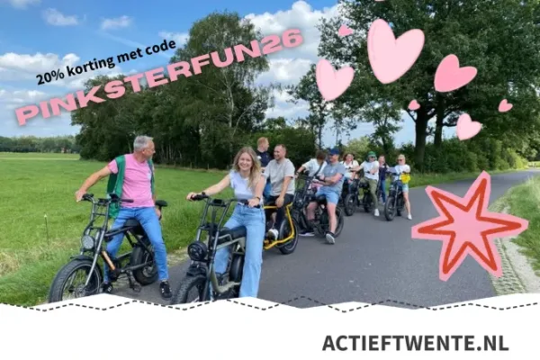 Pinksteren kortingscode: PINKSTERFUN26